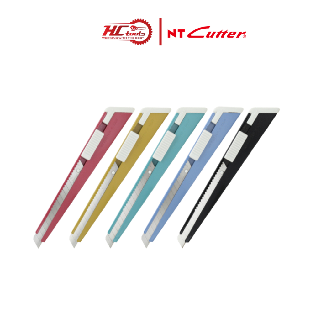Dao rọc giấy Nhật Bản NT Cutter K-200RP (Lưỡi 9mm, Auto-Lock) - HCTools VN