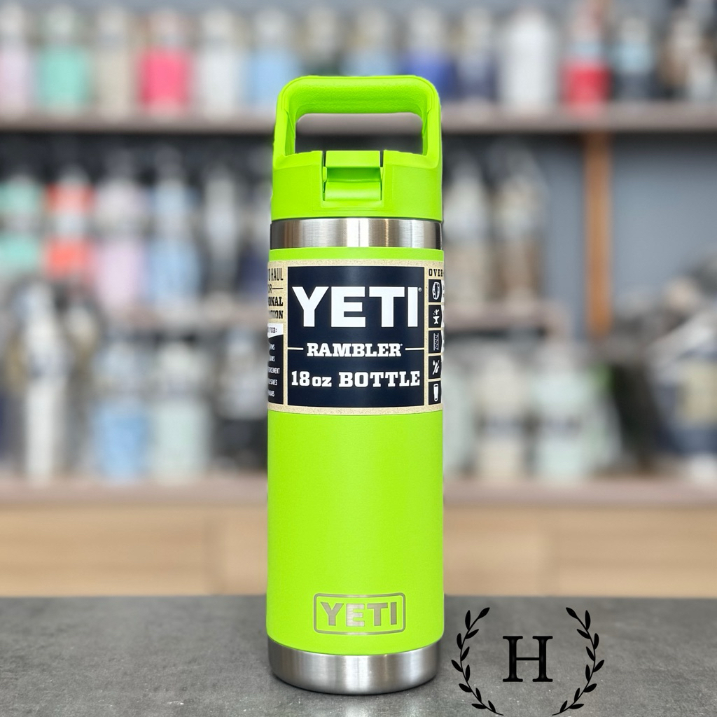 [Hanie Home] Bình giữ nhiệt YETI chính hãng - Bottle 18oz &26oz with Strawcap cùng màu bình~