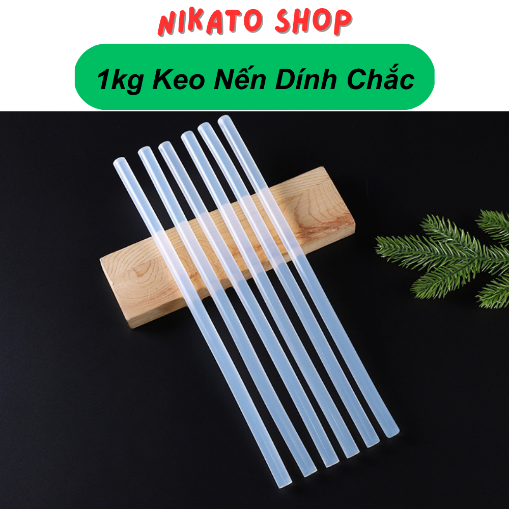 Keo nến to, keo nến nhỏ dính chắc, combo 0,5kg-1kg keo nến silicon siêu dính
