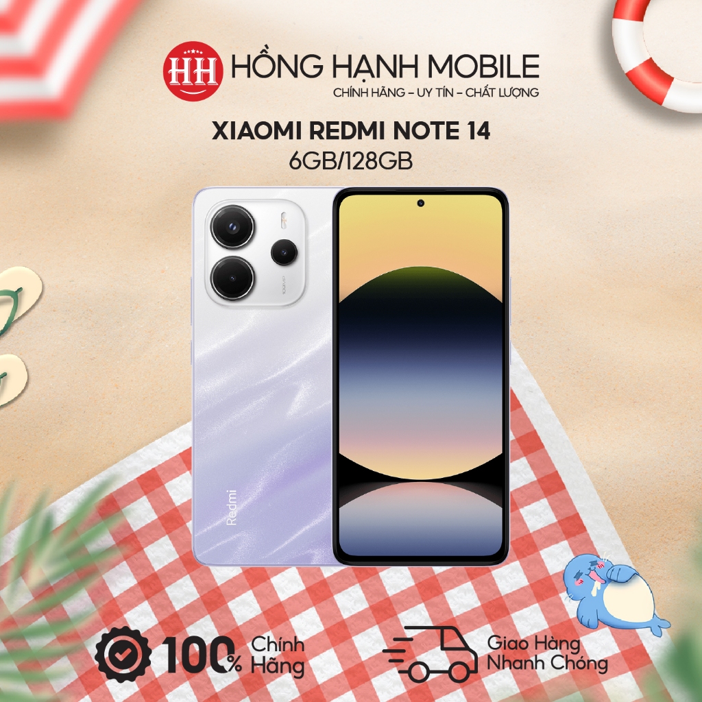 Điện Thoại Xiaomi Redmi Note 14 6GB/128GB - Hàng Chính Hãng | BigBuy360 - bigbuy360.vn
