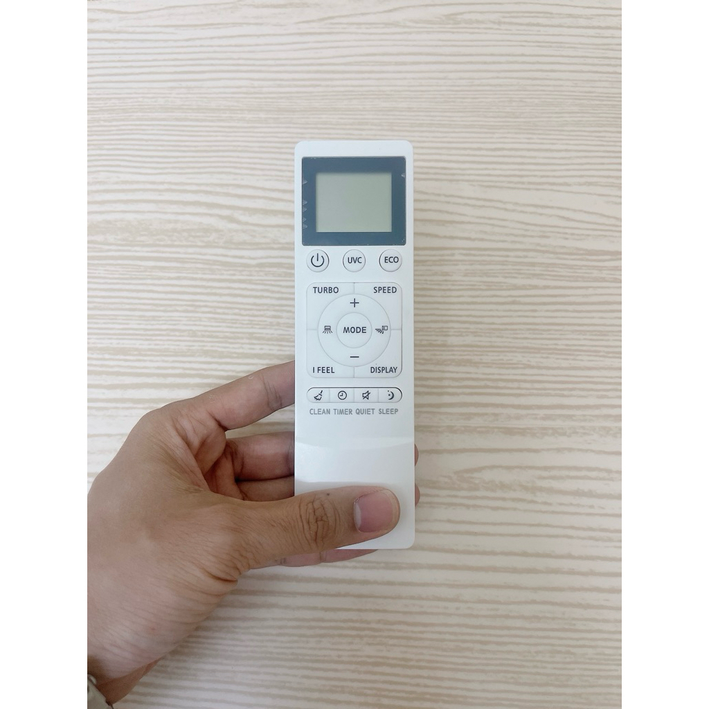 Điều khiển máy lạnh Hikawa hàng cao cấp phím êm nhậy