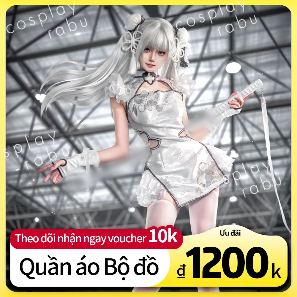 Yin Zhiping Cosplay Naraka Bladepoint Ngọc Thủy Băng Tâm Trang Phục Game Anime Full Set