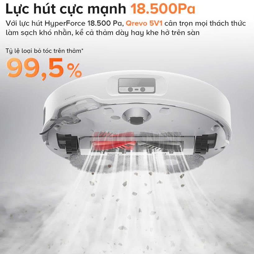 Roborock QRevo Edge 5V1 robot hút bụi lau nhà