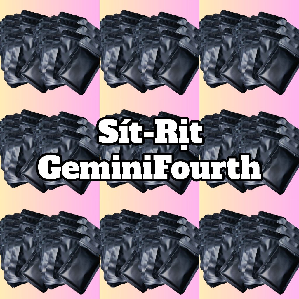 Sít rịt 4 card bo góc GeminiFourth - Gemini Norawit x Fourth Nattawat