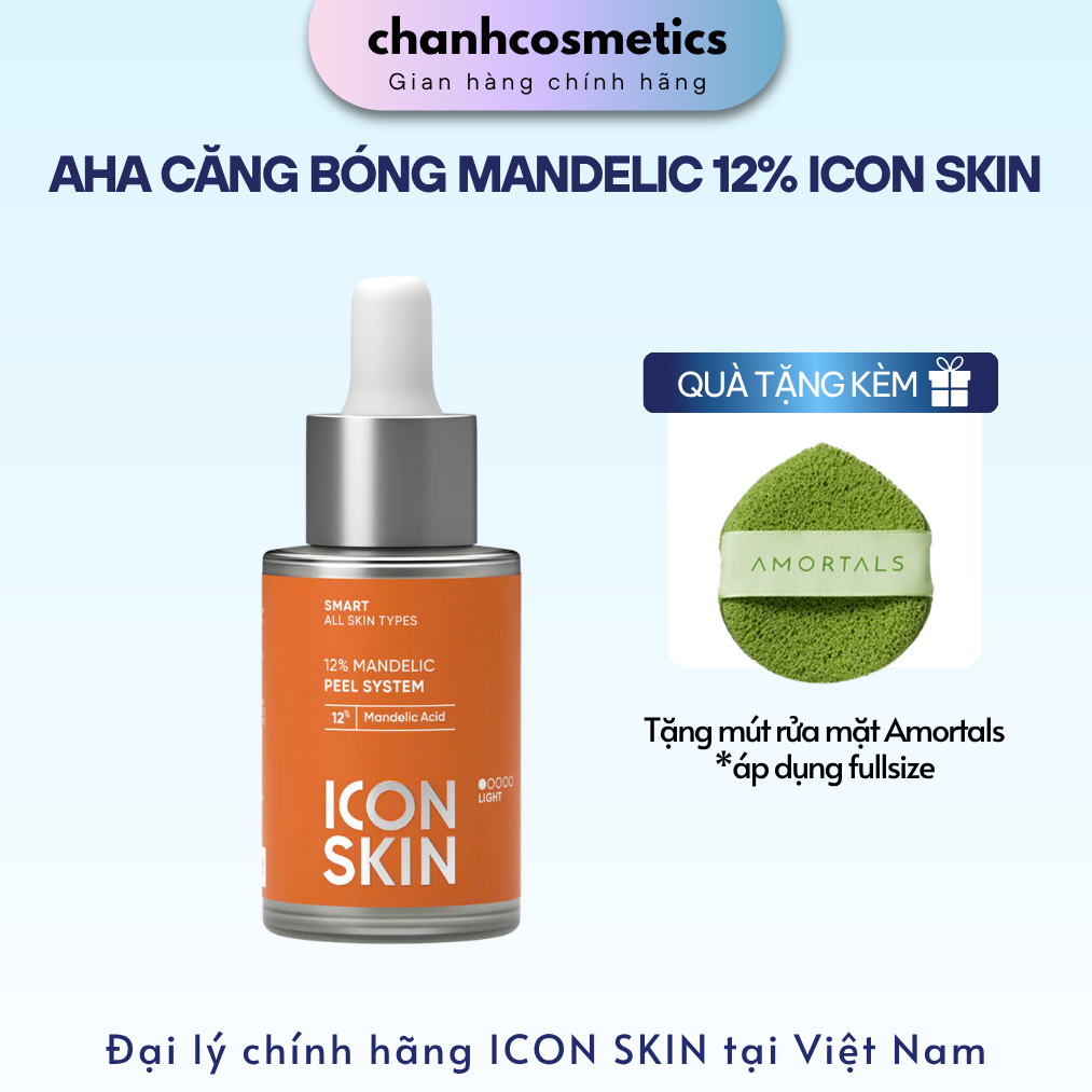 ICON SKIN- 12% MANDELIC SMART PEEL SYSTEM 30ml CHANH COSMETICS