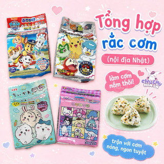 【NGON】GIA VỊ RẮC CƠM SANRIO, CHIIKAWA, DORAEMON, SHIN CHAN NỘI ĐỊA NHẬT (Có tách lẻ set)