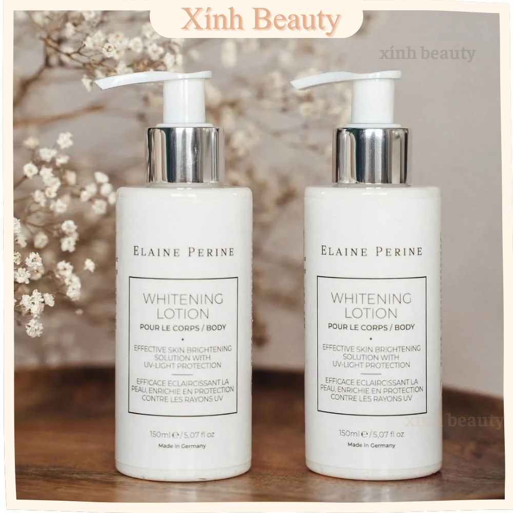 (công ty) Sữa dưỡng trắng da toàn thân Elaine Perine Whitening Body Lotion