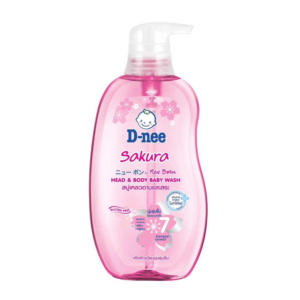 {Chính Hãng} Sữa Tắm gội toàn thân em bé D-Nee 380ml ( sữa tắm gội toàn thân cho bé Dnee 380ml )- - 