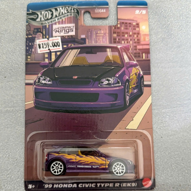 LeHuong Diecast - Xe mô hình Hot Wheels 1999 Honda Civic Type R (EK9)