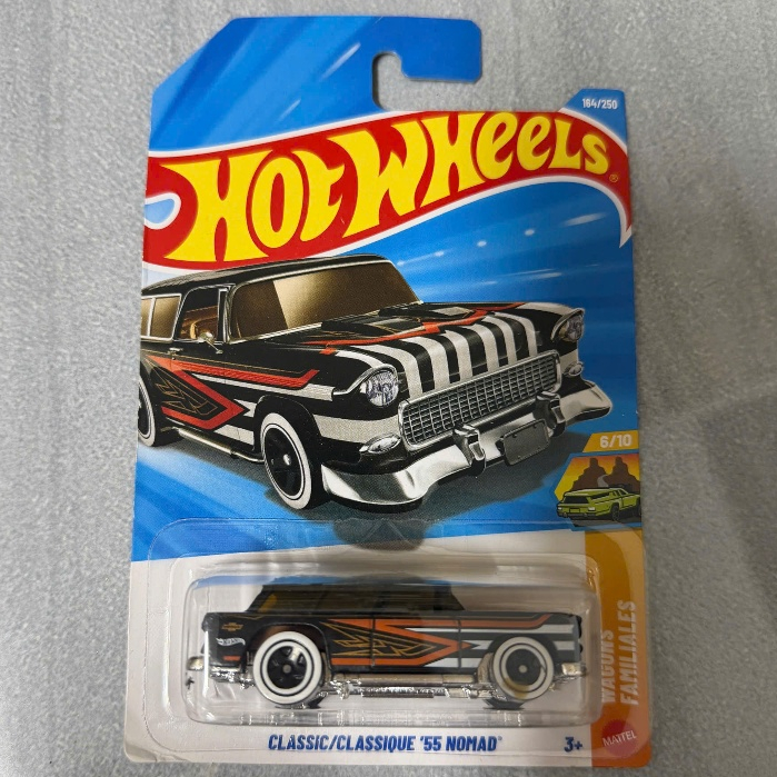 LeHuong Diecast - Xe mô hình Hot Wheels Hot Wheels Classic '55 Nomad