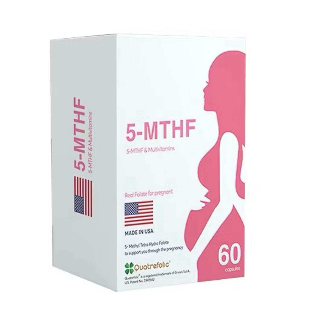 5-MTHF bổ sung cho phụ nữ chuẩn bị mang thai, mang thai, người đột biến gen MTHFR,ngăn ngừa dị tật ố