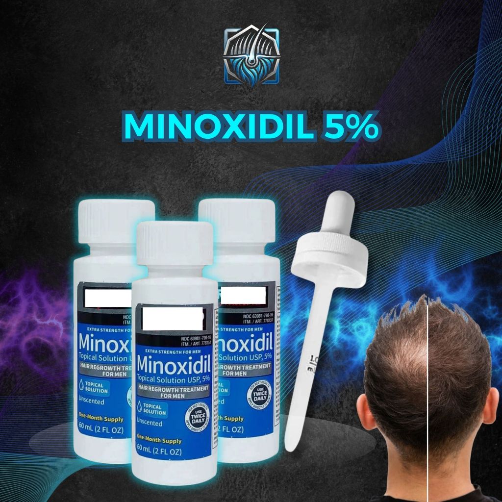 Serum Minoxi-dil 5% hỗ trợ mọc tóc, tăng mật độ tóc Xịt mọc tóc Minoxi-dil 5% hỗ trợ giảm rụng tóc