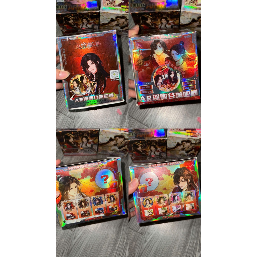 [hàng sẵn/NEW] Combo nhân phẩm Thiên Quan Tứ Phúc / huy hiệu 75mm và thẻ flash fullbox blindbox BL H