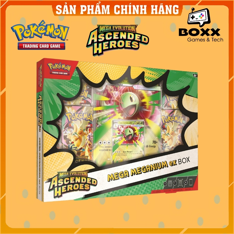 Pokemon TCG: Mega Evolution - Ascended Heroes Mega Meganium ex