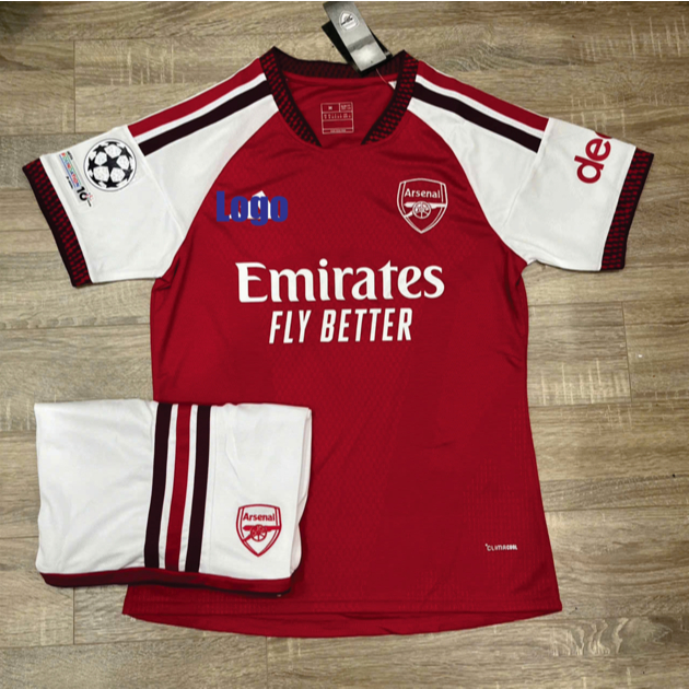 Bộ Quần Áo Bóng Đá CLB Arsenal 26/27, Áo Arsenal 2027 Sân Nhà - Chuẩn Áo Đấu, Vải Thái Cao Cấp