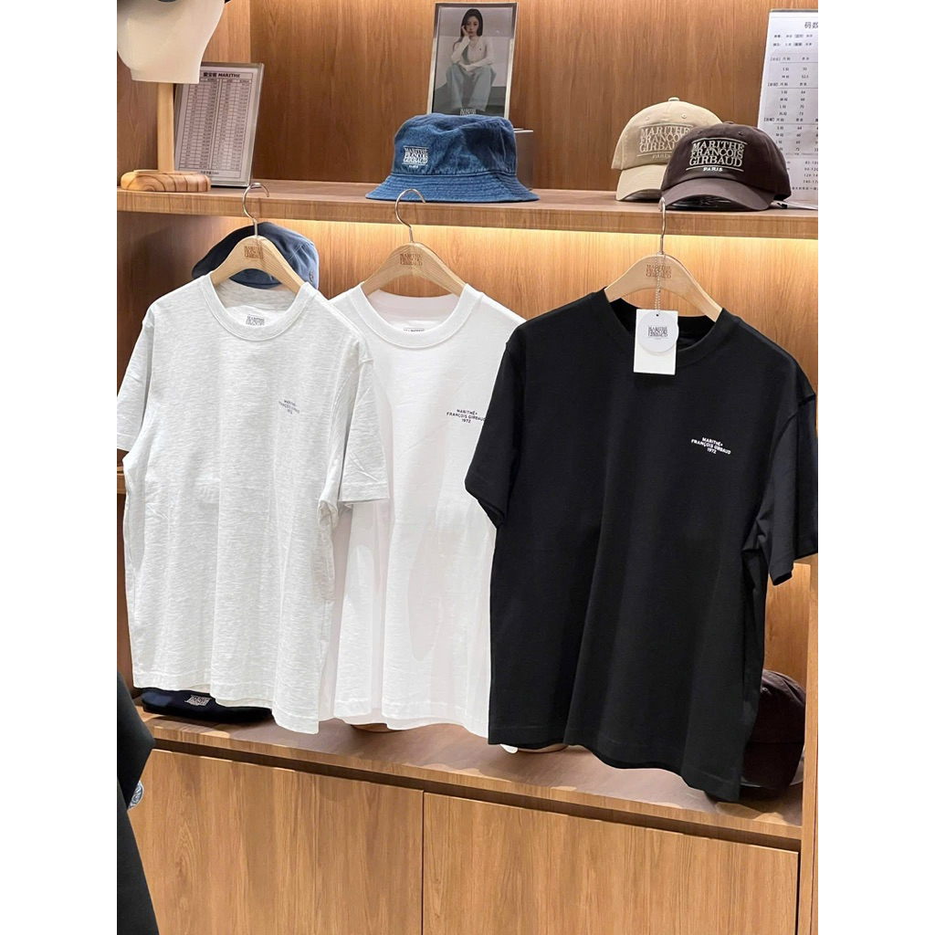Áo Marithe Small Logo Tee bill Hàn (Pack tách lẻ)