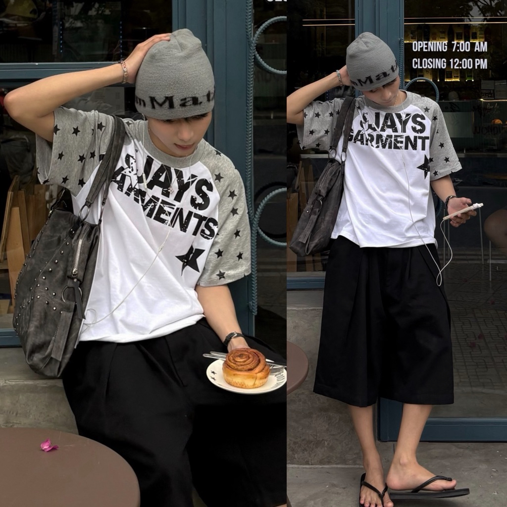 Thun JAY GARMENT Tee BOXY - Áo thun cotton màu HỒNG/VÀNG CHANH form rộng nam nữ unisex 🖤 Áo phông boxy Brand Jaystoree | BigBuy360 - bigbuy360.vn