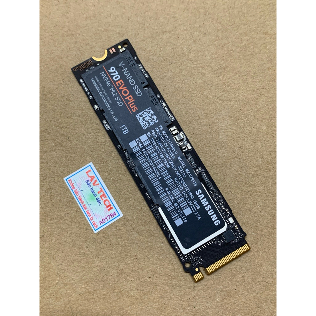 SSD Samsung 970 EVO Plus 1TB M2 2280 PCIe NVMe Gen 3×4 MZ-V7S1T0