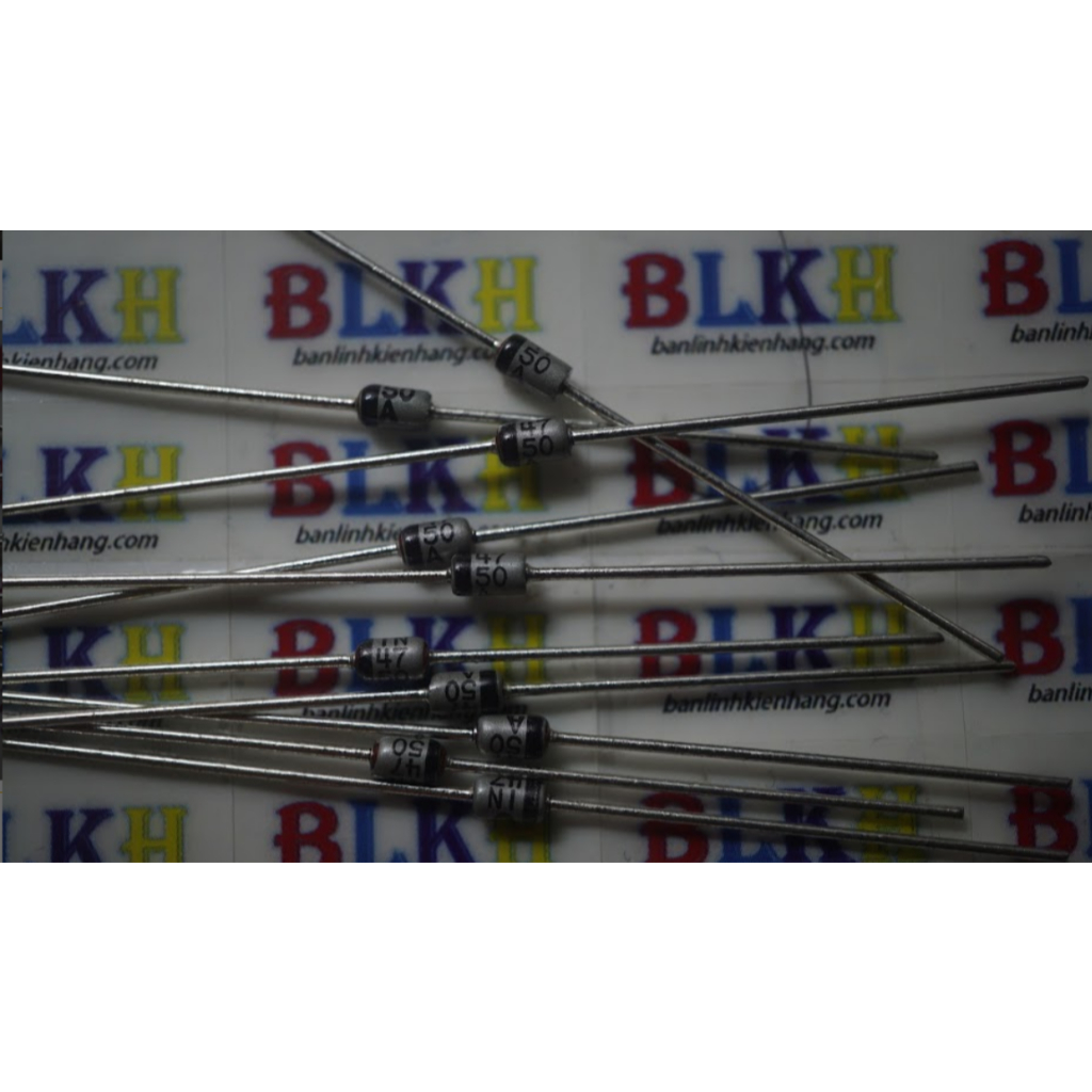 10 Diode Zener 1N4750 27V chính hãng Vishay.