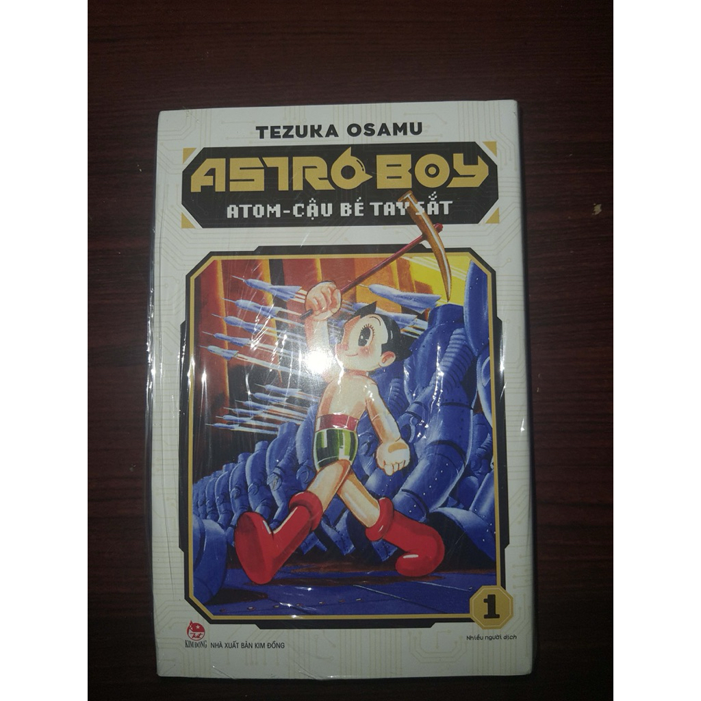 Bọc Sách ASTRO BOY 1 Seal Bản Đầu Có PK