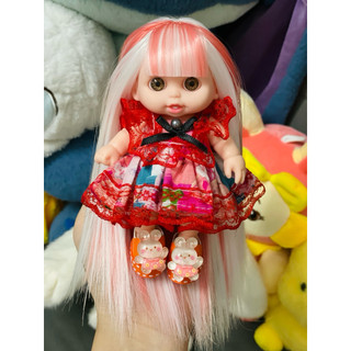 Búp bê 5in + tóc Không Trang Điểm