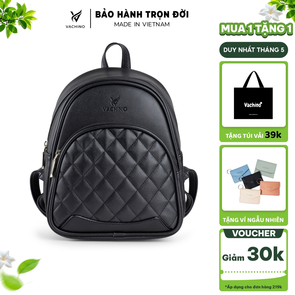 Balo Vachino - Balo da nữ thêu hoạ tiết thời trang nhiều màu VACHINO-BG038