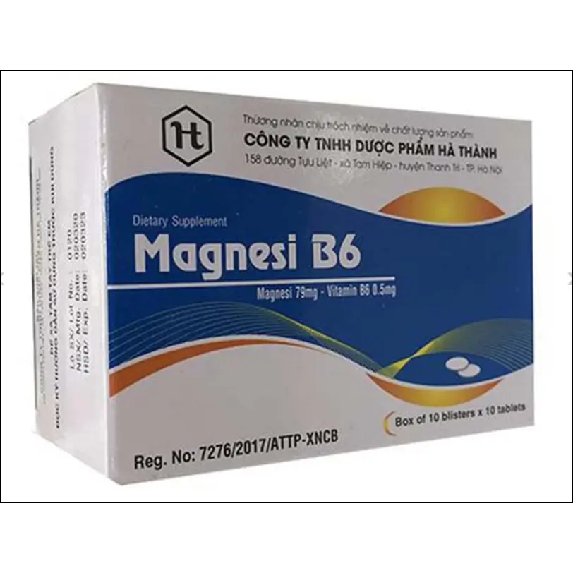 Magnesi B6 (Magie B6) Hà Thành - Châu Ngân Pharma