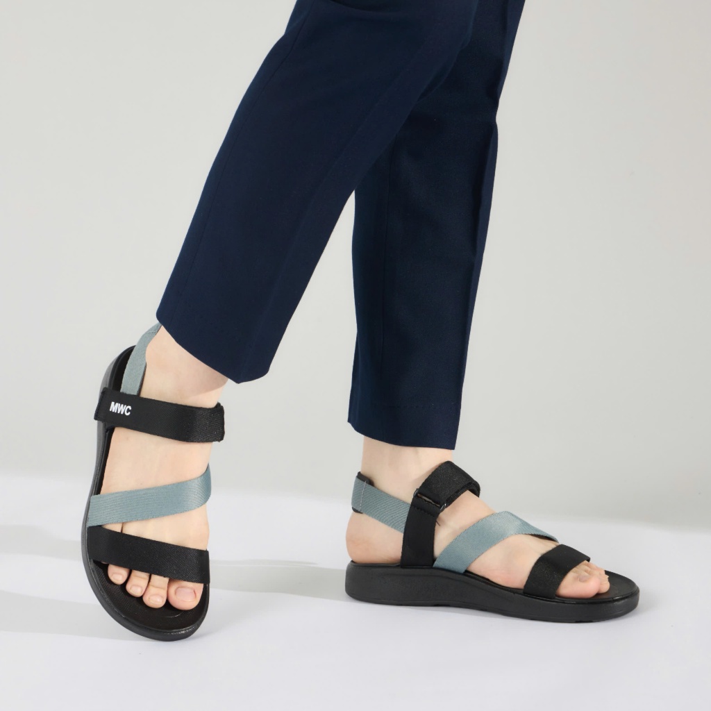 Giày MWC 7052 - Giày Sandal Quai Hậu Đế 2CM Vải Dù Phong Cách Trẻ Trung