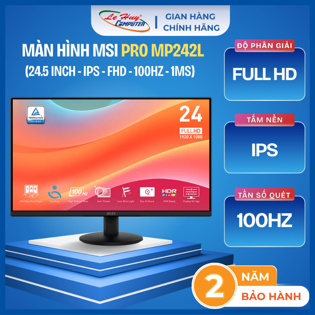 Màn Hình MSI PRO MP242L - Hàng Chính Hãng