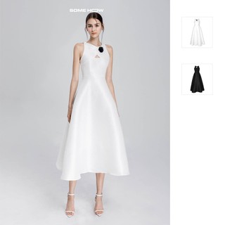 Đầm Dài Nữ Sleeveless Triangle Classy, Chất Vải Tafta Xước Thoải Mái , WDD057 SOME HOW STORE