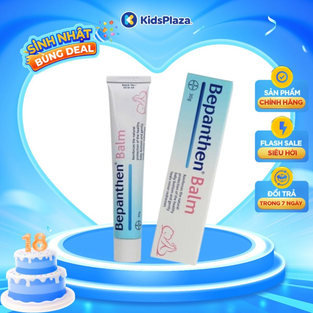 Kem hăm Bepanthen Balm 30gr - chính hãng Kids Plaza