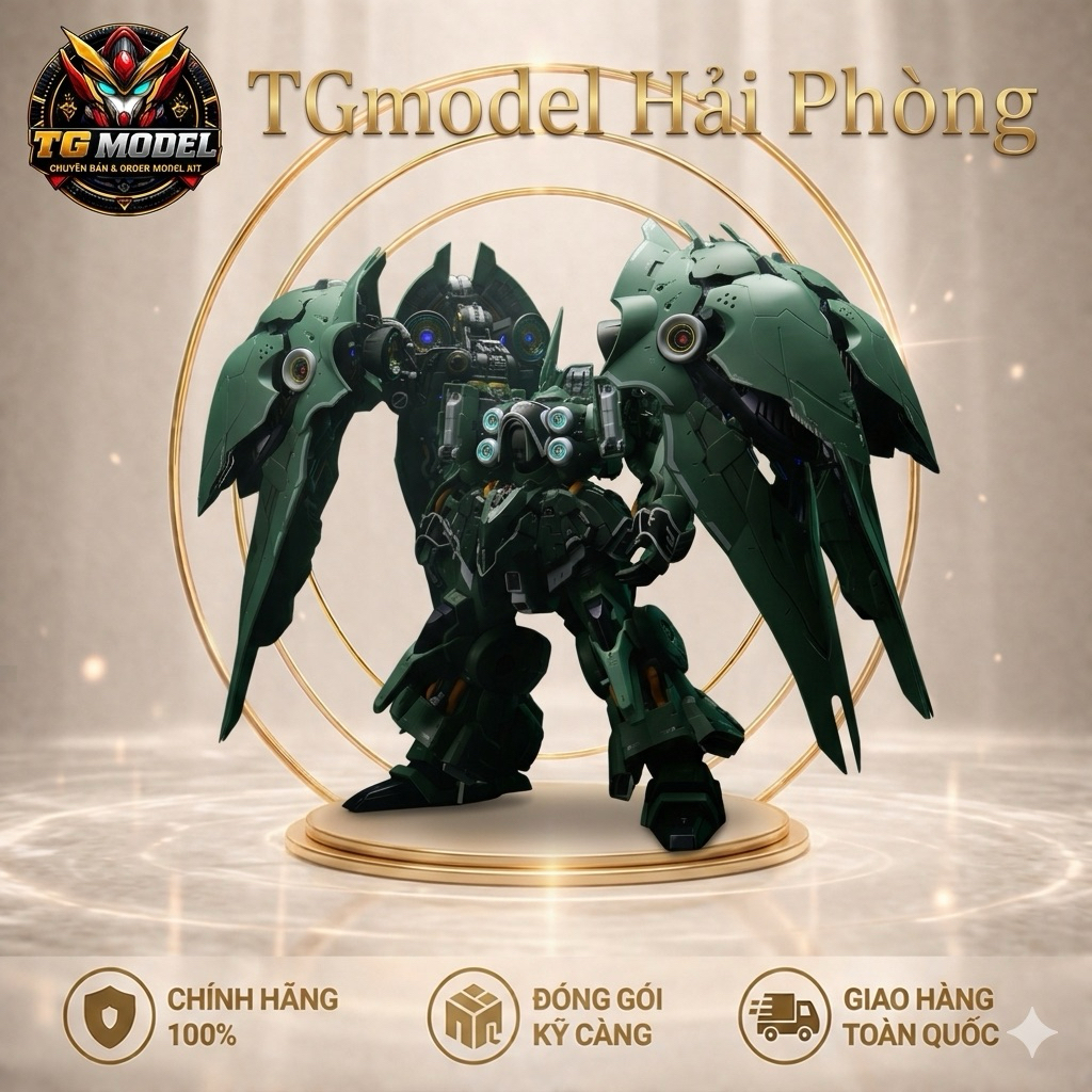 [ Sẵn Hàng ] Mô Hình Lắp Ráp1/100 NZ-666 Kshatriya Axis Model - Solomon (Kèm Base,Decal Nước và LED)