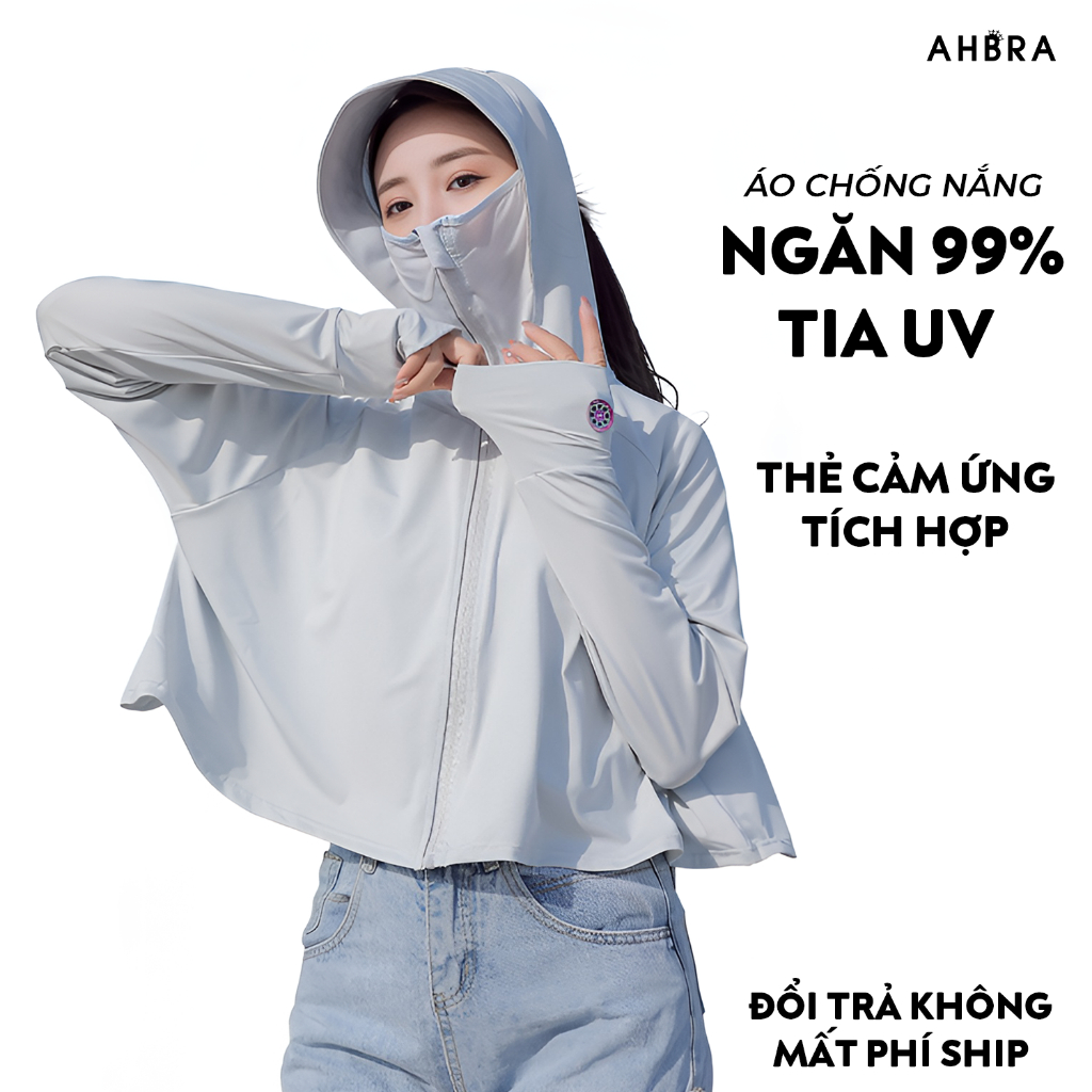 Áo Chống Nắng Nữ Cánh Dơi Chất Thun Lạnh Chống Tia UV AHBRA UPF50-04