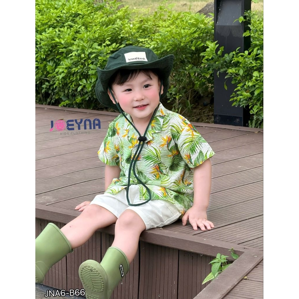Sét bộ đi biển hoa thiên điểu Joeyna cho bé