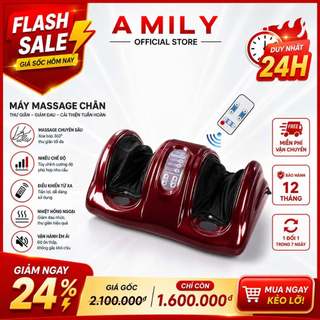 [Có Điều Khiển] Máy Massage Chân Foot | Máy Massage Chân Giảm Đau Nhức , Giúp Thư Giãn Cơ - Tăng Lưu Thông Tuần Hoàn Máu