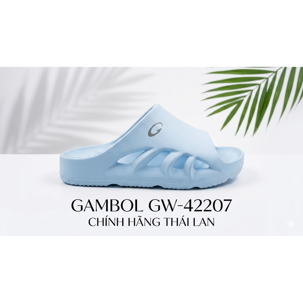 Dép Quai Ngang Đế Xuồng Nhập Khẩu Thái Lan Thương Hiệu GAMBOL GM/GW-42207