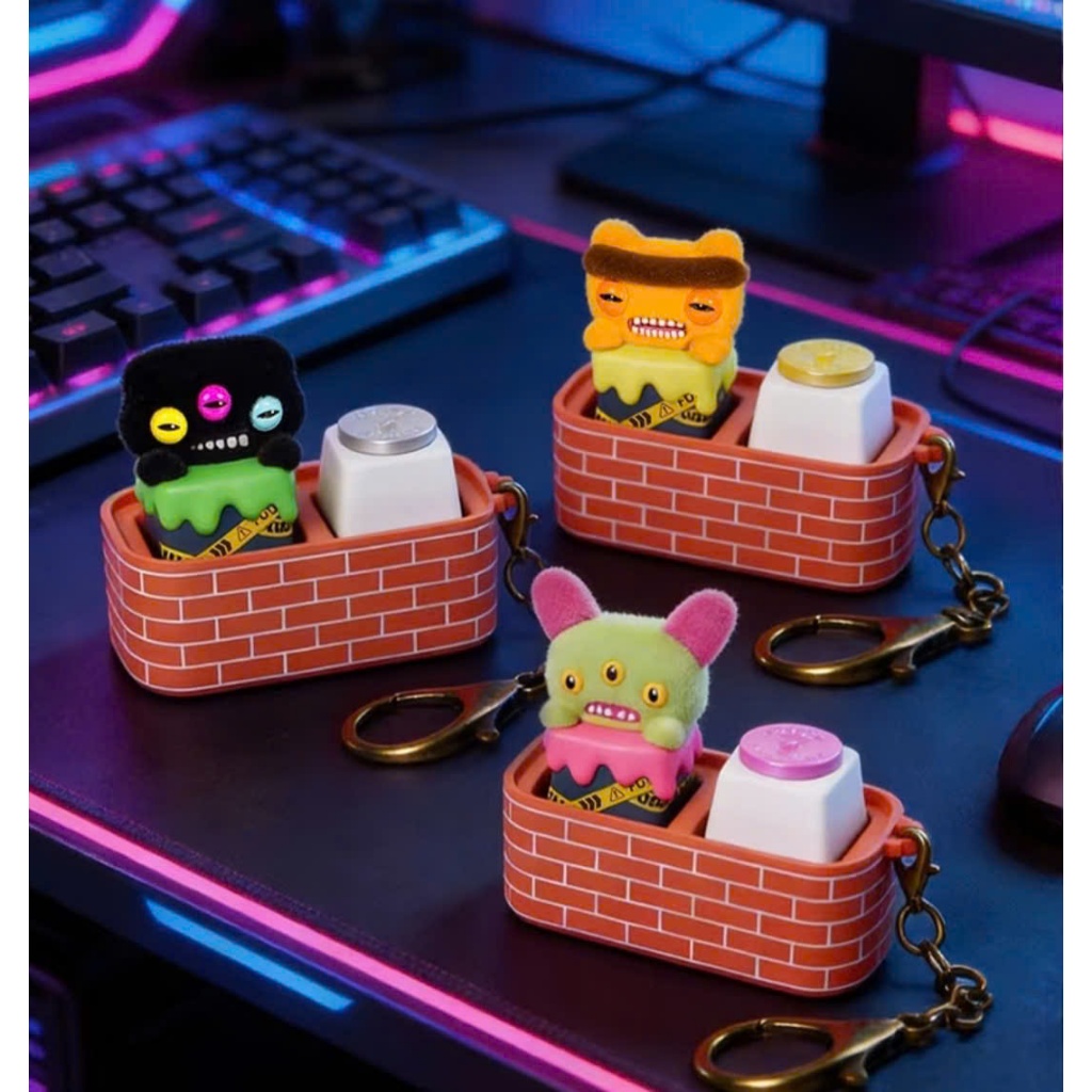 [Blind Box - Sẵn - Hỏa Tốc ] Mô Hình Fuggler Mechanical Keycap 🌼Blind Box Nhà Đông Đông🌼