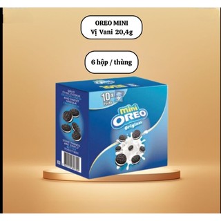 (Chính Hãng) Bánh Oreo Mini Vani, Socola_204gr(10 gói bên trong)