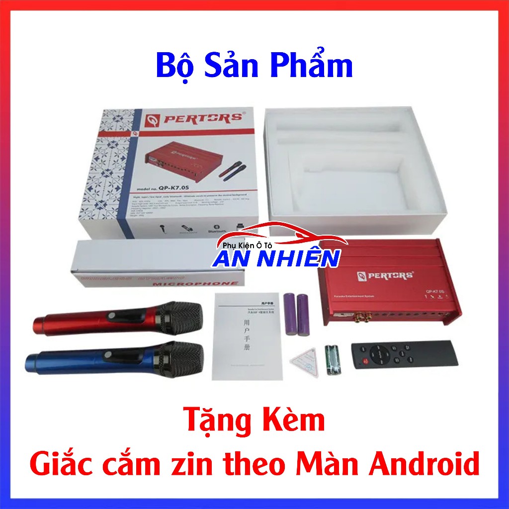 Phụ Kiện Cho Bộ Âm Ly DSP Micro Karaoke, Remote Amply DSP, Dây Nguồn DSP Nối Màn Android Ô Tô