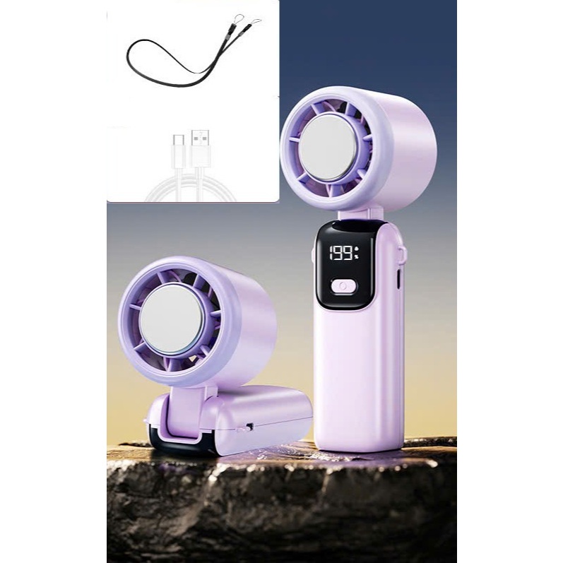 Quạt tích điện mini Sò LẠNH phiên bản 2026 | BigBuy360 - bigbuy360.vn