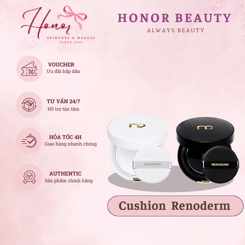 [Bản mới_Hàng CT] Phấn nước Renoderm Day long BB Cushion Hornor Beauty