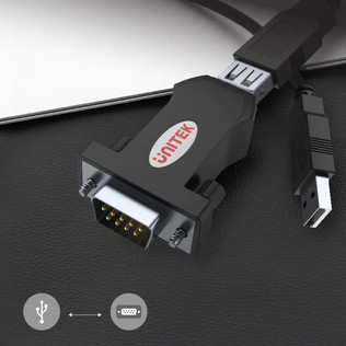 Cáp Chuyển Đổi USB 2.0 Nối Dài Sang Cổng Com DB9 / RS232 UNITEK Y-109