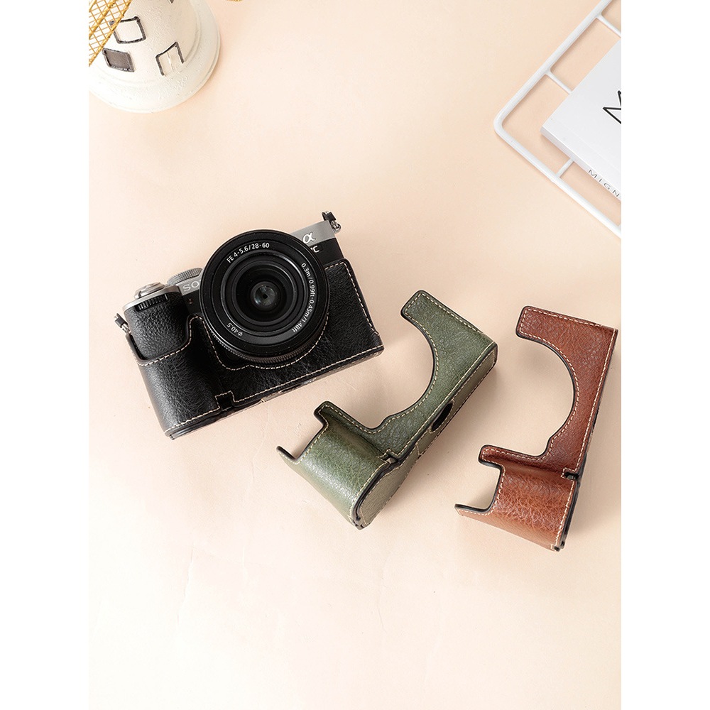 Halfcase Máy Ảnh Sony A7C2 A7CII A7CR - Mới