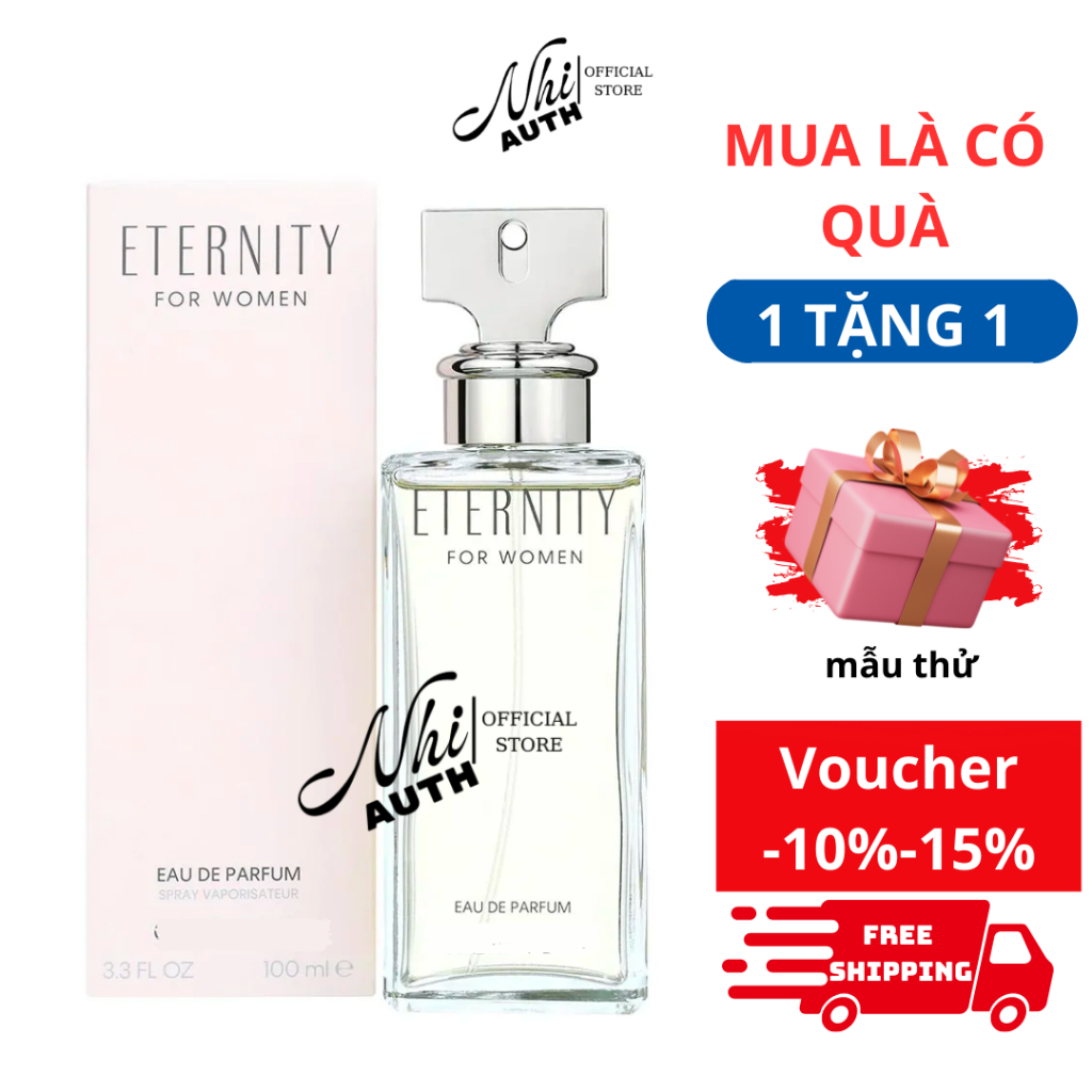 Nước hoa nữ Eternity For Women EDP 100ml chính hãng (nguyên seal)
