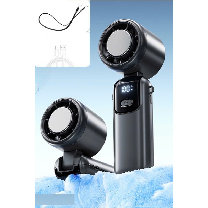 Quạt tích điện mini Sò LẠNH phiên bản 2026 | BigBuy360 - bigbuy360.vn
