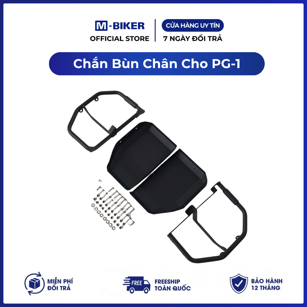 Chắn Bùn Chân Cho PG1, chắn bùn trước cho pg1 abs | M-Biker