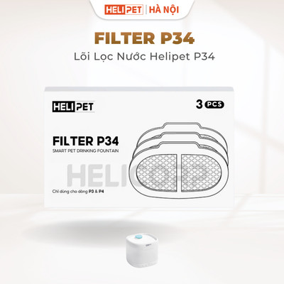 Lõi Lọc Nước Dành Cho Máy Lọc Nước Helipet P3 - lọc nước uống cho thú cưng sạch, tinh khiết