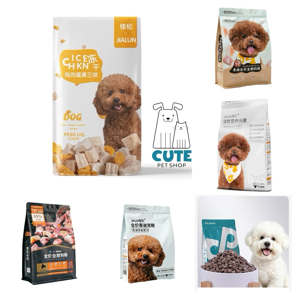 Hạt thức ăn cho chó JIALUN chuyên dụng cho Poodle và mọi giống chó