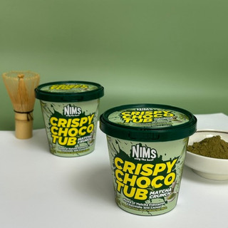 COMBO 2 HỘP MATCHA CRUNCH (HỘP 160G) Socola Nims giòn tan chảy Malaysia