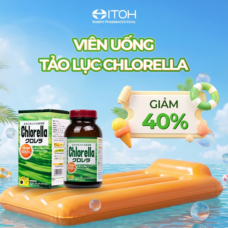 Viên Uống Tảo Lục Itoh Chlorella